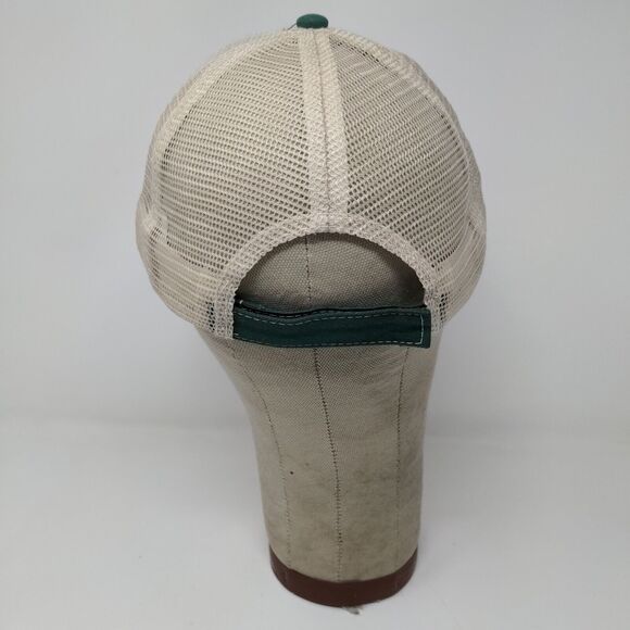 Dekalb Speed Mesh Back Strapback Hat Green Yellow OSFM Embroidered Logo - Picture 7 of 11